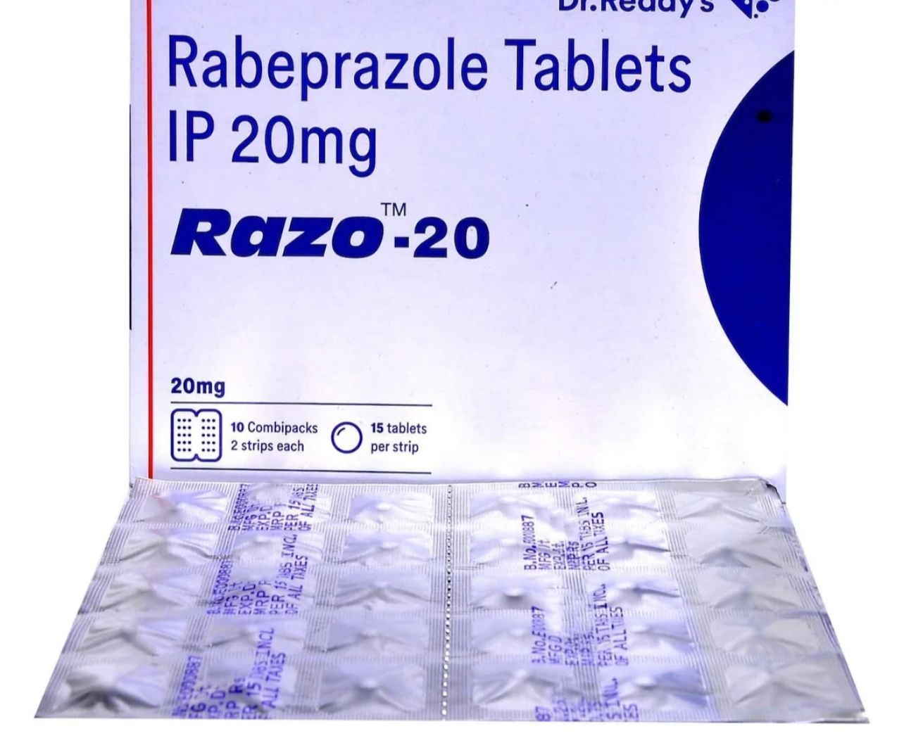 Razo 20mg — রাজো (গ্যাস্ট্রিক ট্যাবলেট)